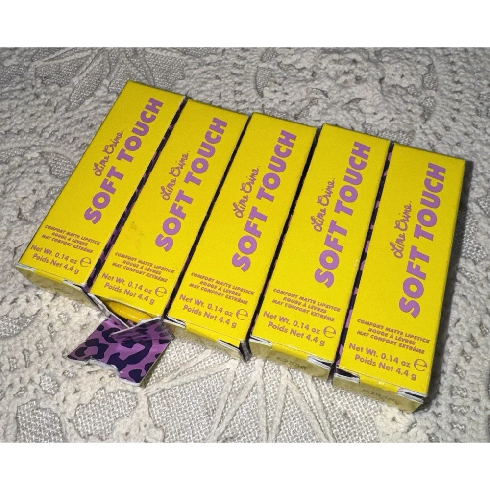 Lime Crime FUNKY FUSION Soft Touch Lipstick‎ .14oz Discontinued NEW Lot of 5